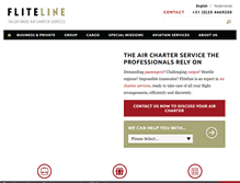 Tablet Screenshot of fliteline.com